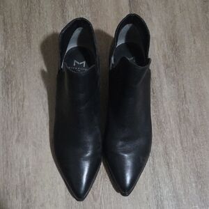 Marc Fisher Black Ankle Booties